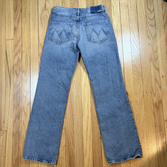 $288 MOTHER The Reifler Jeans Size 28 Early Blue Wash 100% Cotton Denim Pants - Picture 2 of 16